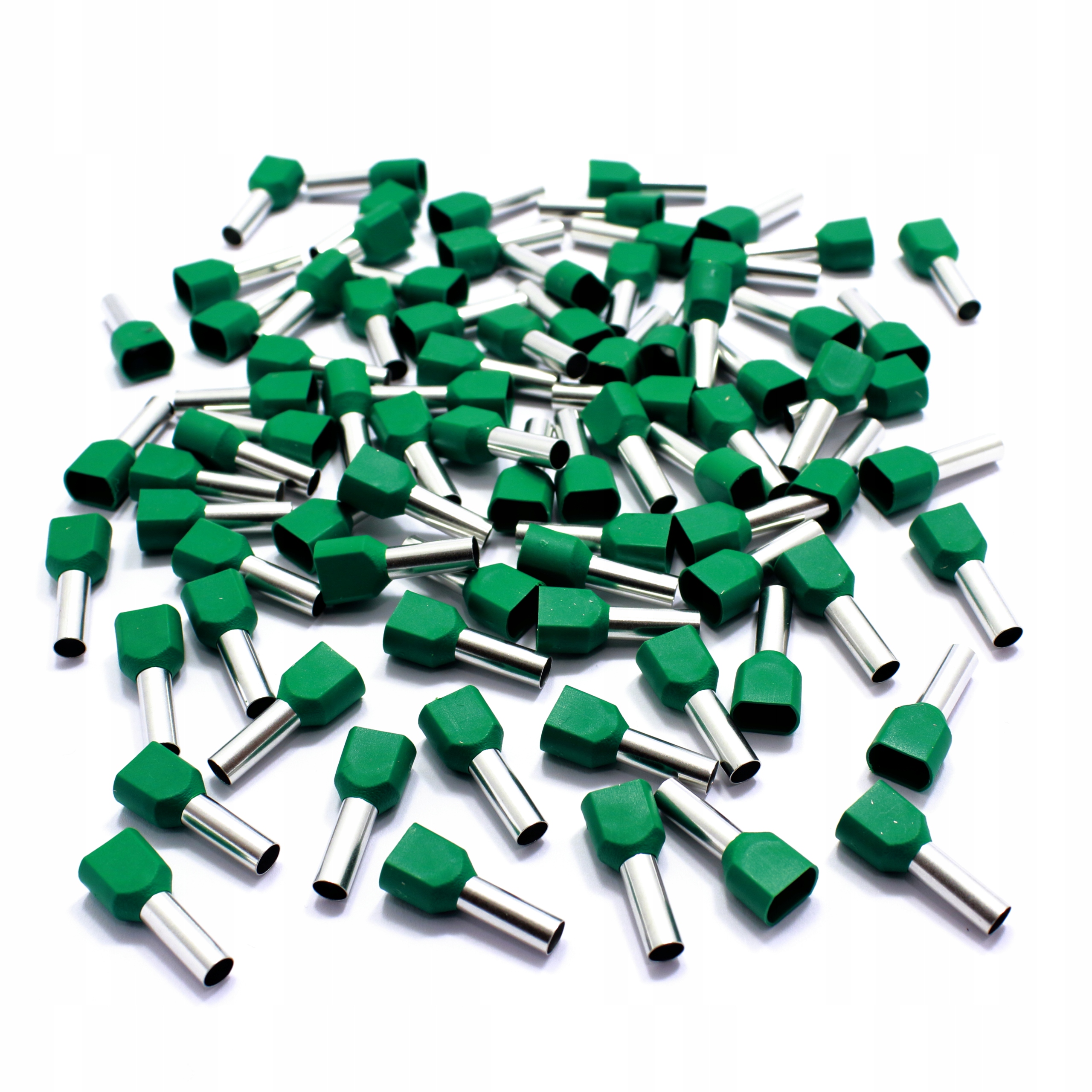 

Tulejka Kablowa Izolowana Podwójna 2x6 mm 100szt