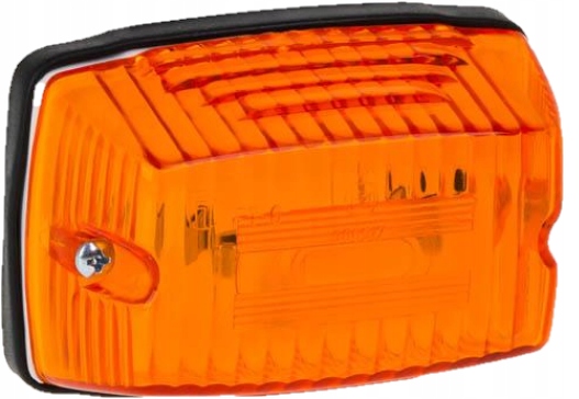 LAMPA OBRYSOWA PROSTOKĄTNA FT-006 ŻÓŁTA FRISTOM