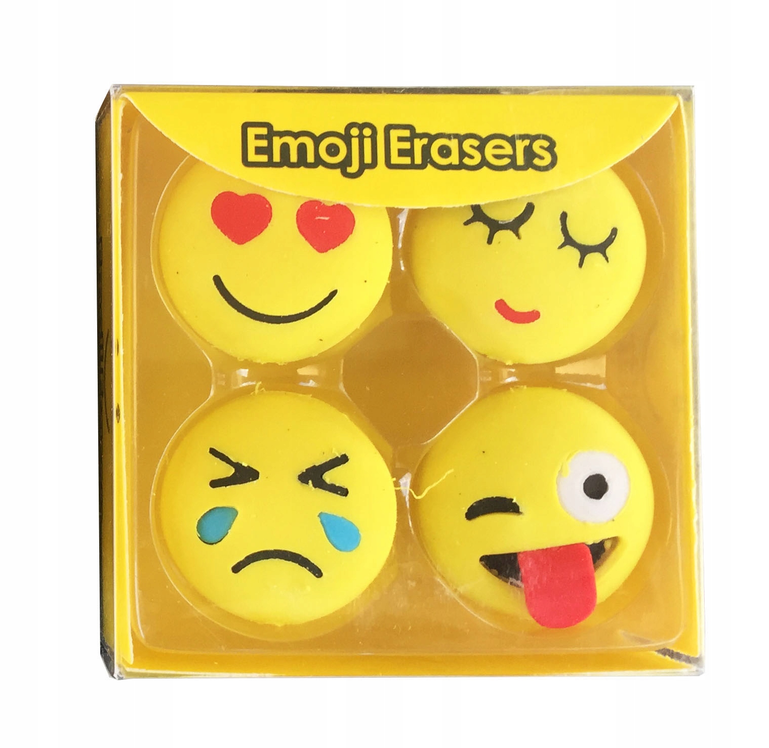 

Gumki do ścierania Emotikonki zestaw cena za 4szt