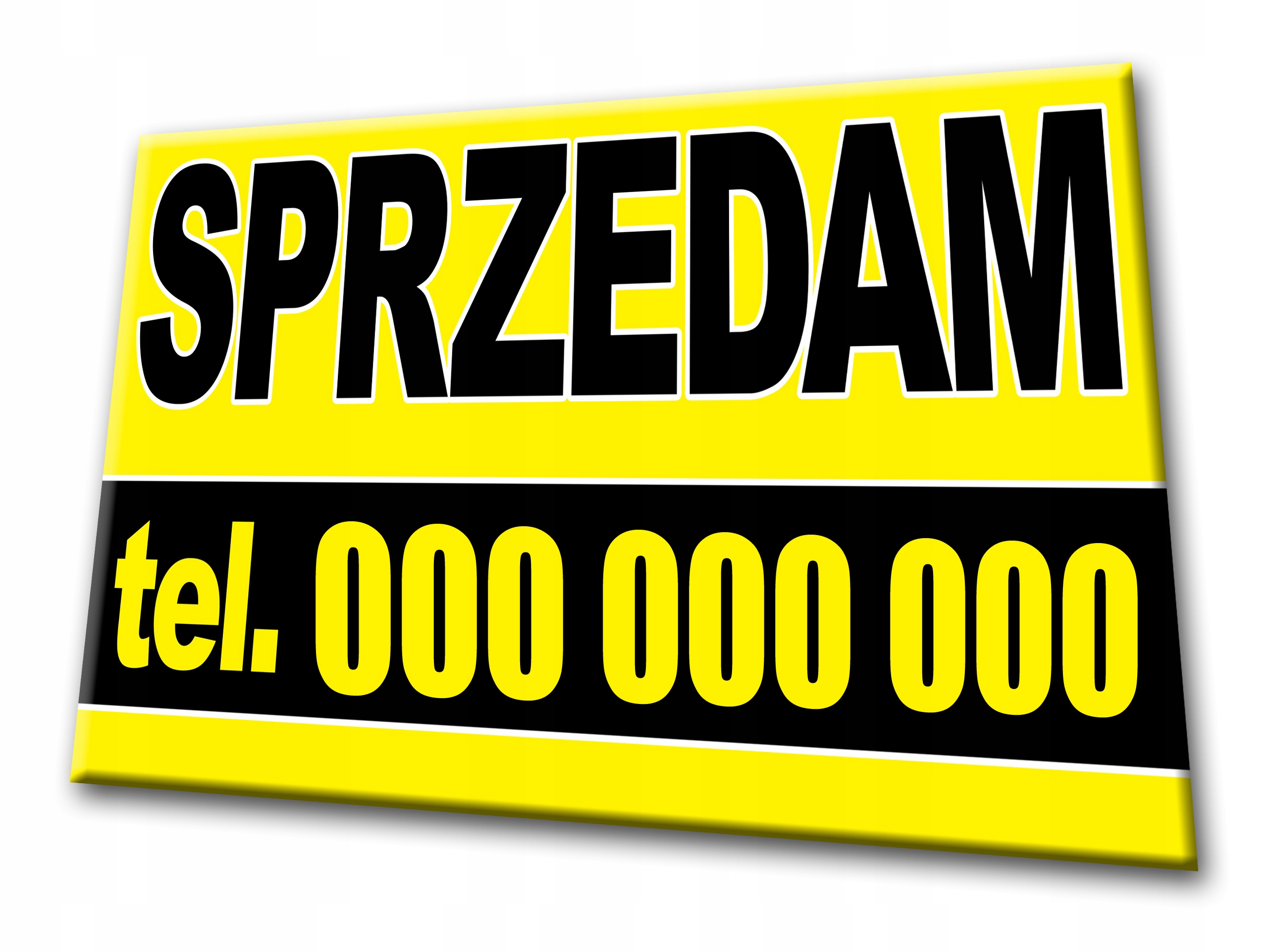 Banery Reklamowe, Baner Reklamowy POWLEKANY MOCNY 1m2 + Projekt Rodzaj drukowany pod wymiar