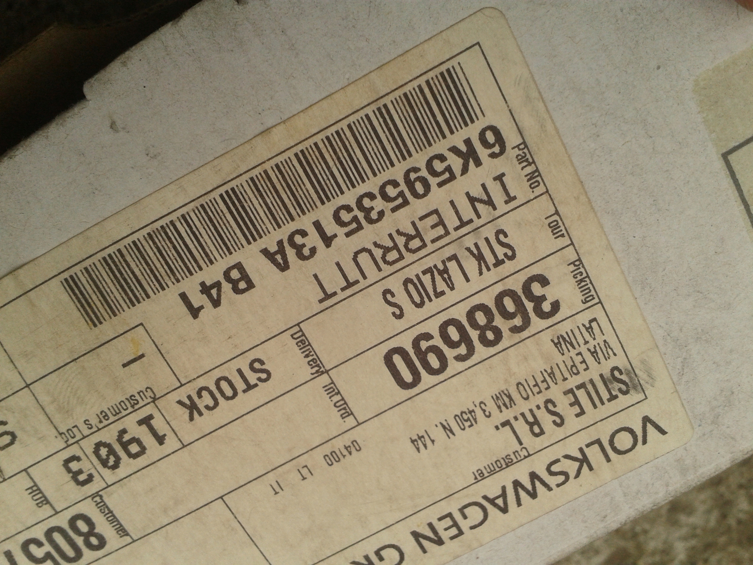 PRZEŁĄCZNIK ZESPOLONY SEAT IBIZA II 6K5953513A Funkcje kierunkowskazy