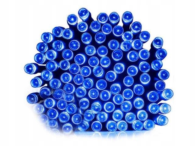 LAMPKI CHOINKOWE 300 LED NIEBIESKIE ZEWNĘTRZNE 22m Marka Ledlights