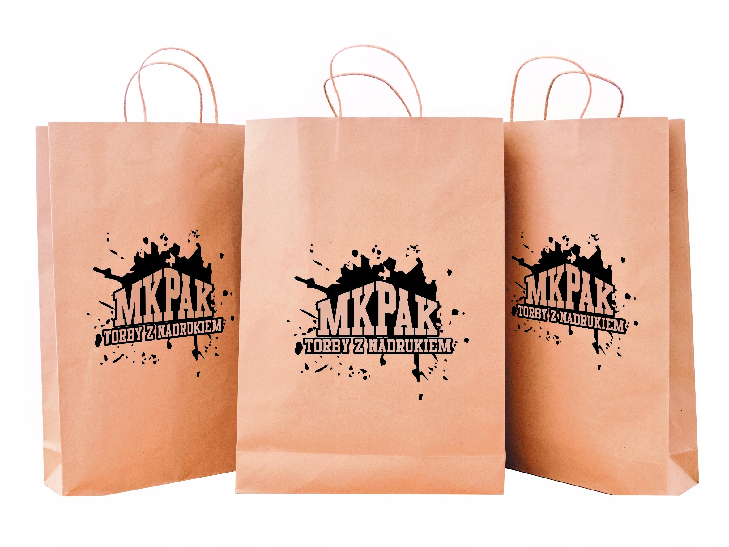 

Torba Papierowa A4 Eko Z Logo 24x10x32 500 Szt
