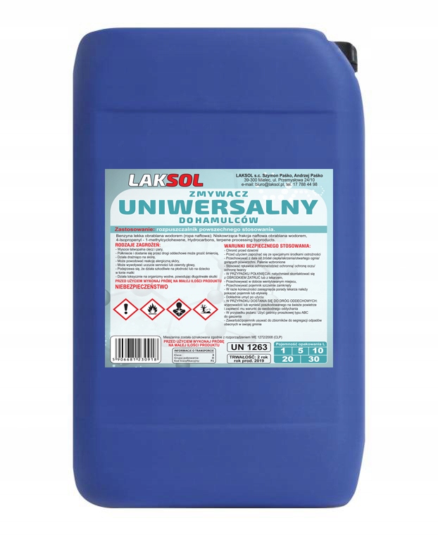 Обезжириватель тормозов 20L brake cleaner