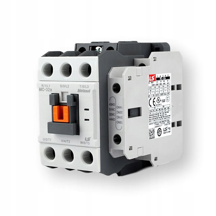 Stycznik mocy 15kW 32A cewka 230VAC MC 32a KOREA