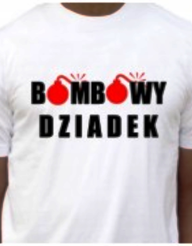 

koszulka t-shirt Bombowy Dziadek rozmiar XL