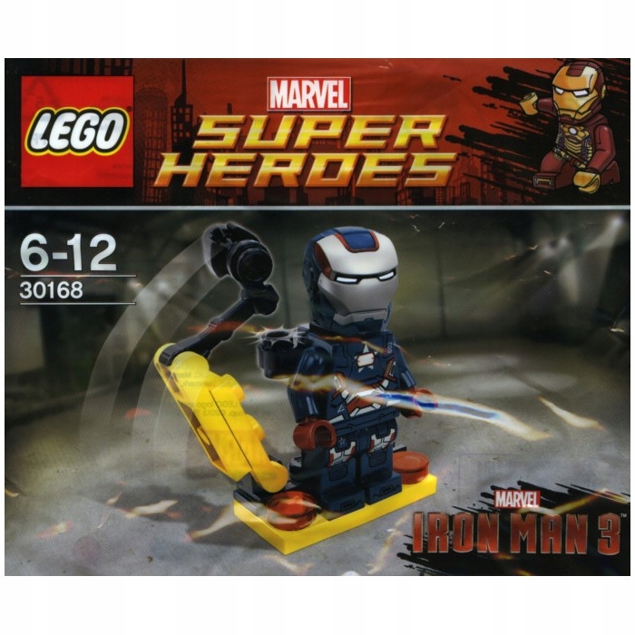 

Lego Iron Man 3 Gun Mounting System 30168 Unikat