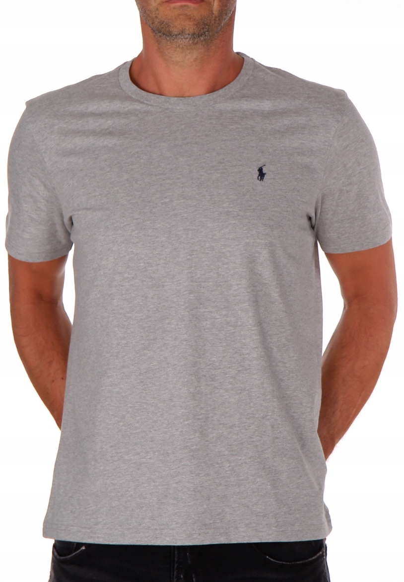 

Ralph Lauren Polo Szary T-shirt Męski Logo XXL