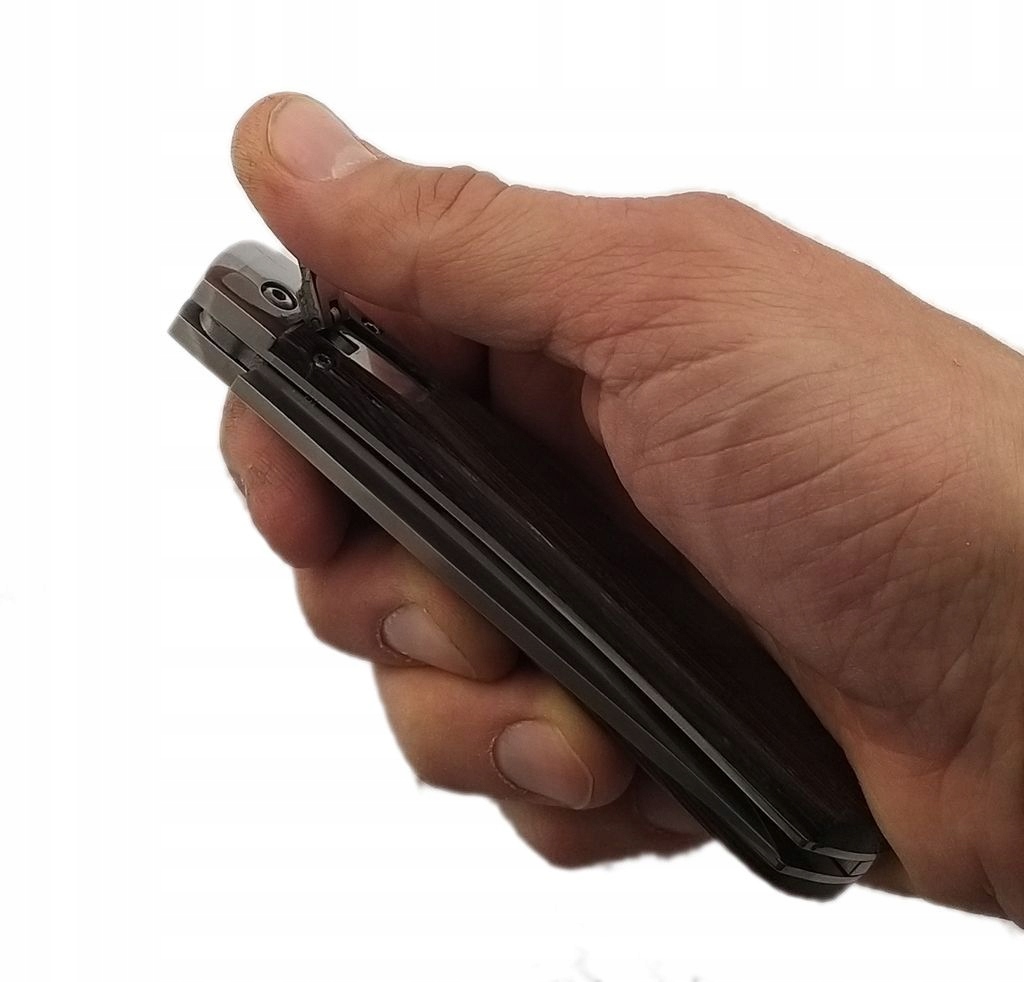 NÓŻ SPRĘŻYNOWY BOCZNY SCYZORYK DRW PREDATOR ETUI Cechy dodatkowe blokada futerał