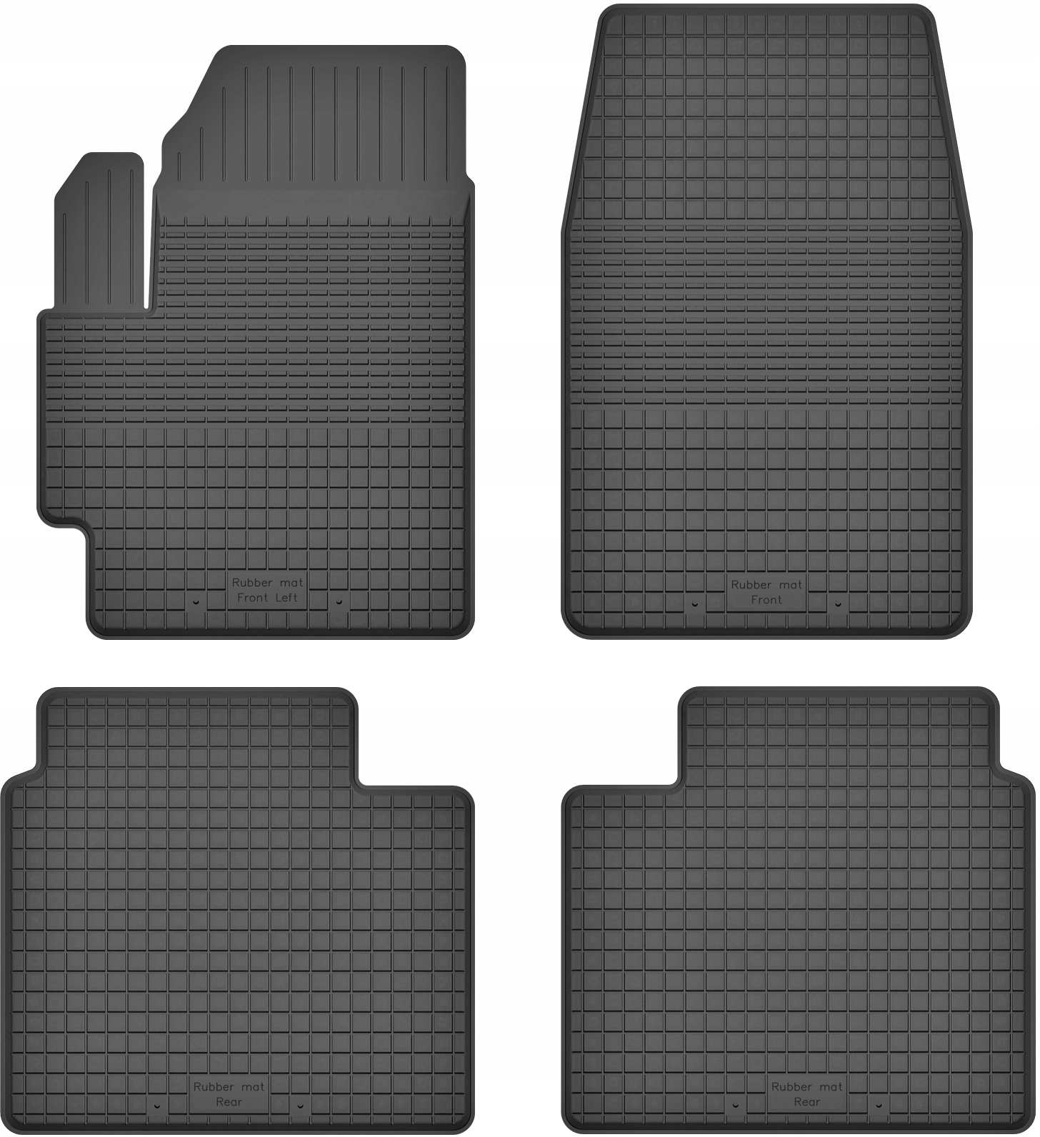 

Dywaniki gumowe korytkowe do Renault Espace IV 4
