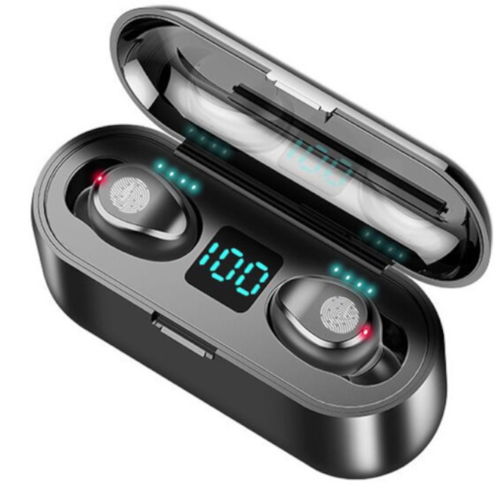 

Słuchawki Bezprzewodowe PowerBank V5.0 Wodoodporne