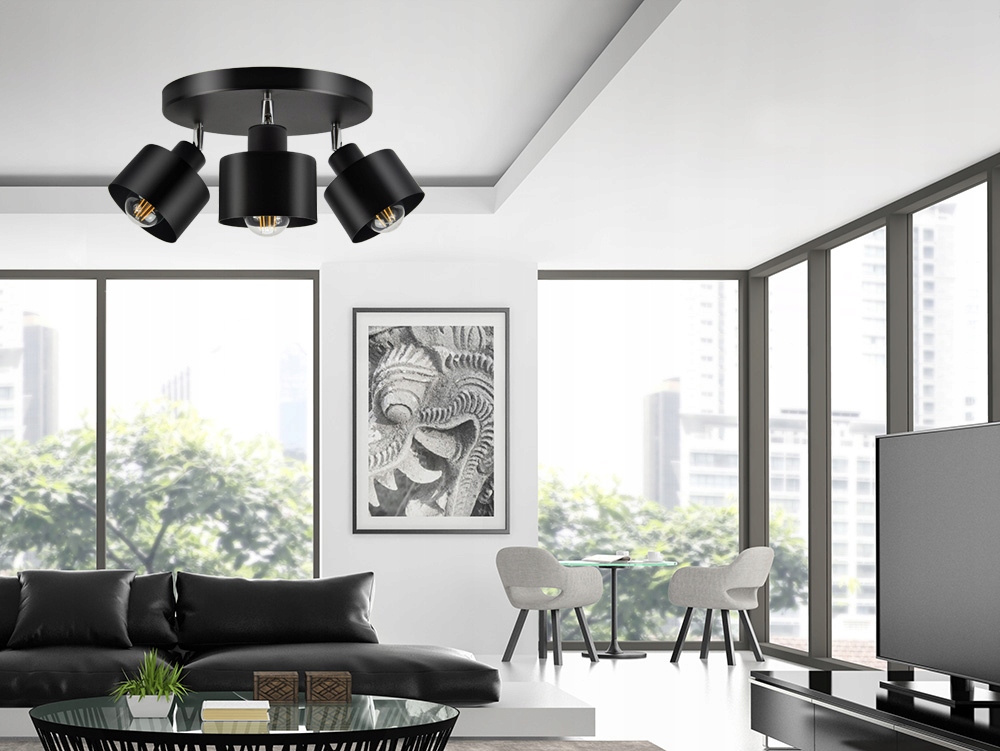 LAMPA WISZĄCA SUFITOWA ŻYRANDOL PLAFON EDISON LED Rodzaj gwintu E27