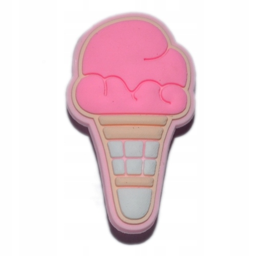 

Food - Przypinka do Crocs - Lody różowe - 2207