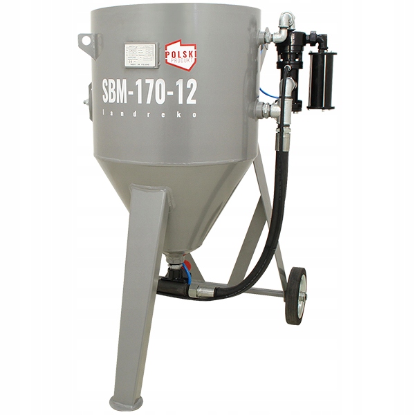 POLSKA PIASKARKA HYDROPIASKARKA SODOWARKA 170L Rodzaj syfonowa