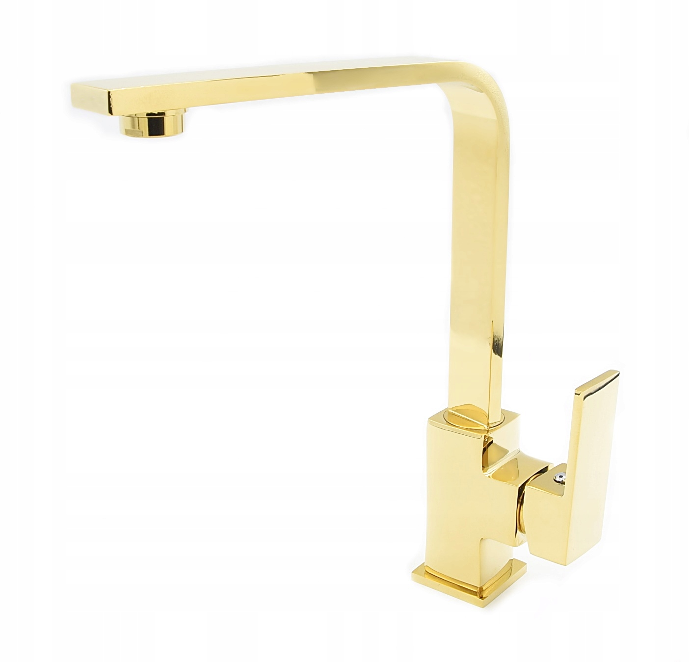 

Nook Gold Złota Bateria Kuchenna Zlew Kran Caro