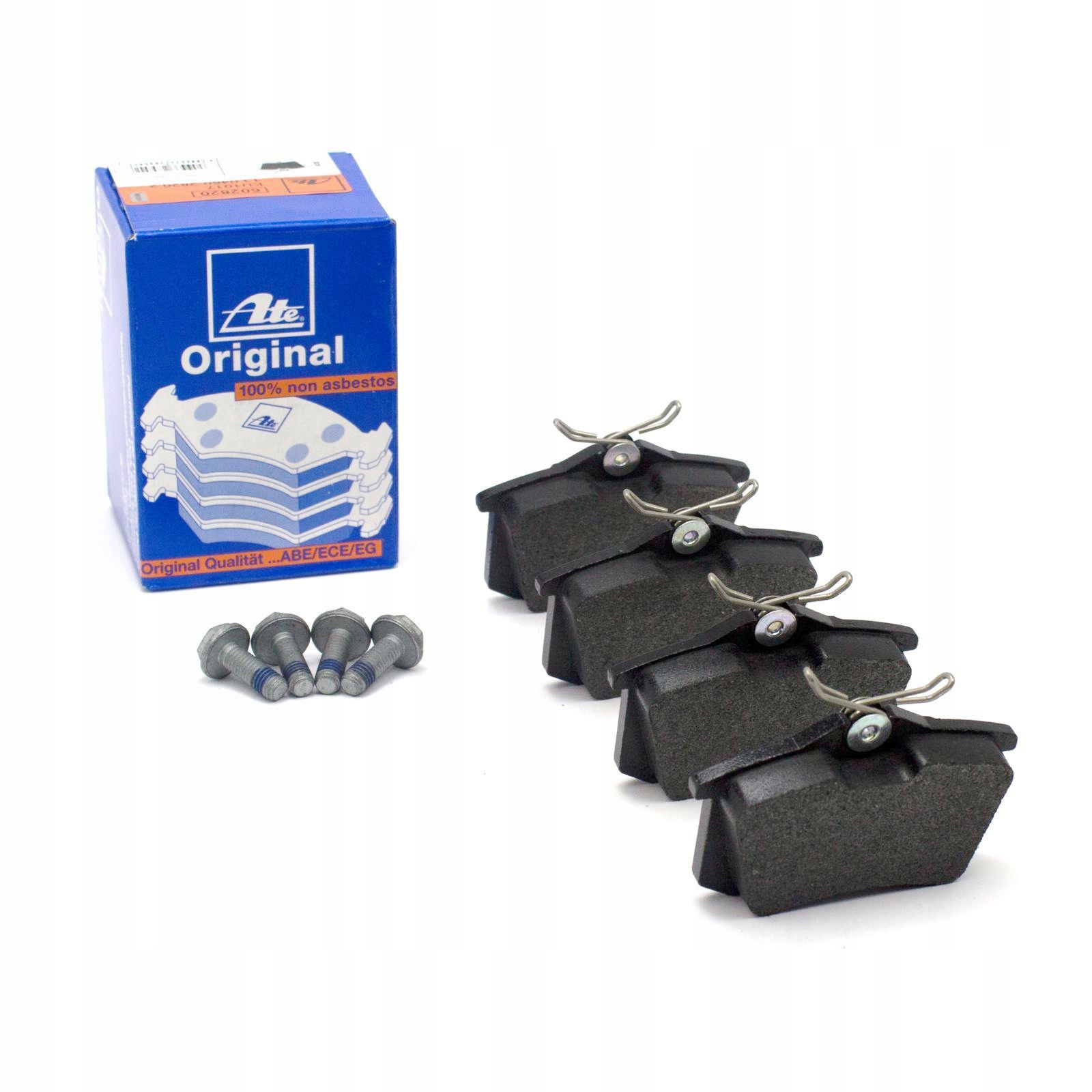 KLOCKI HAMULCOWE GOLF V VI PLUS PASSAT B5 +FL TYŁ Strona zabudowy tył