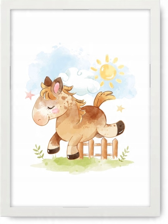 

Obrazek A3 plakat, prezent, dzieci, ramka ikea