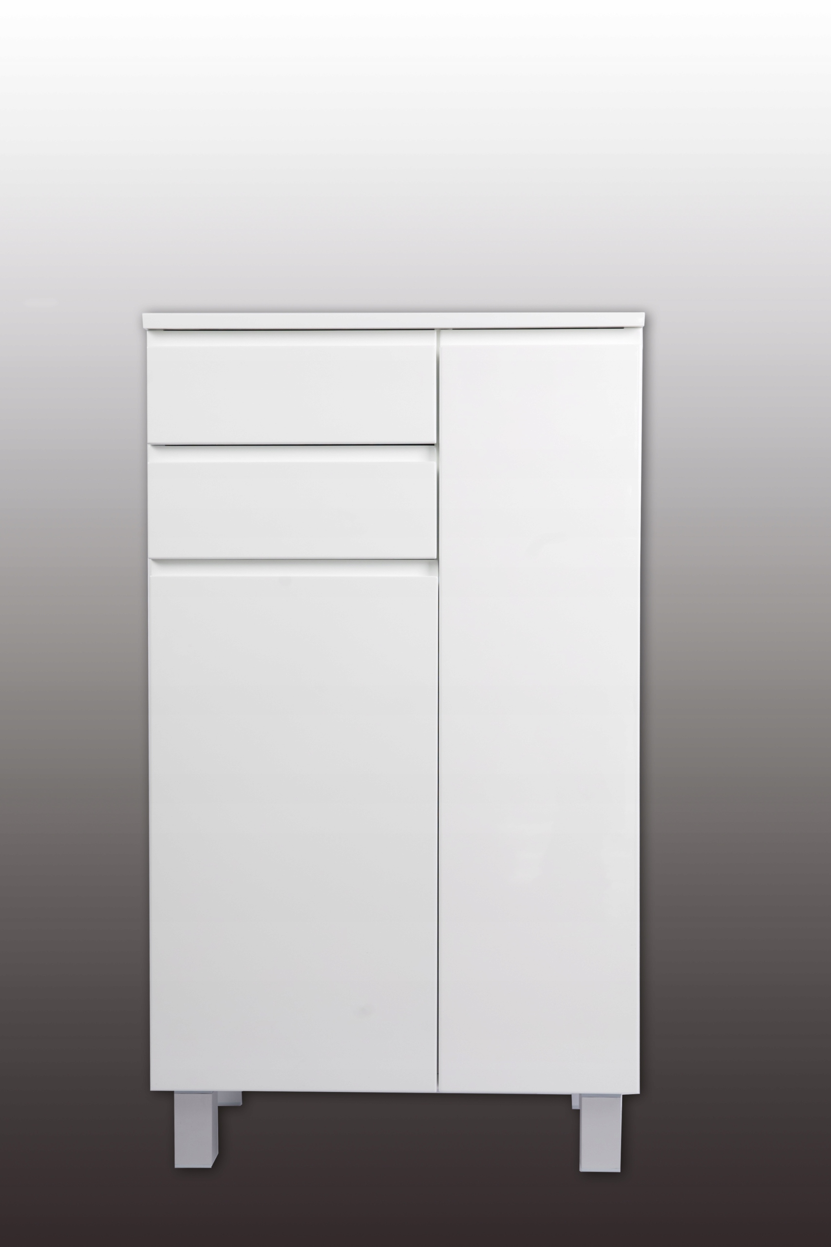 NOWOCZESNA SZAFKA Z KOSZEM KOMODA ŁAZIENKOWA MDF EAN (GTIN) 5905481956424