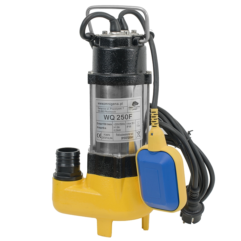 Pompa zatapialna szamba WQ250F Omnigena
