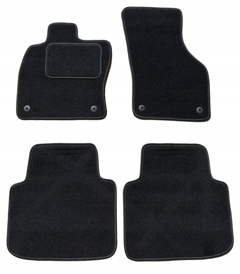 

Dywaniki welurowe czarne do Skoda SuperB 3 od 2015