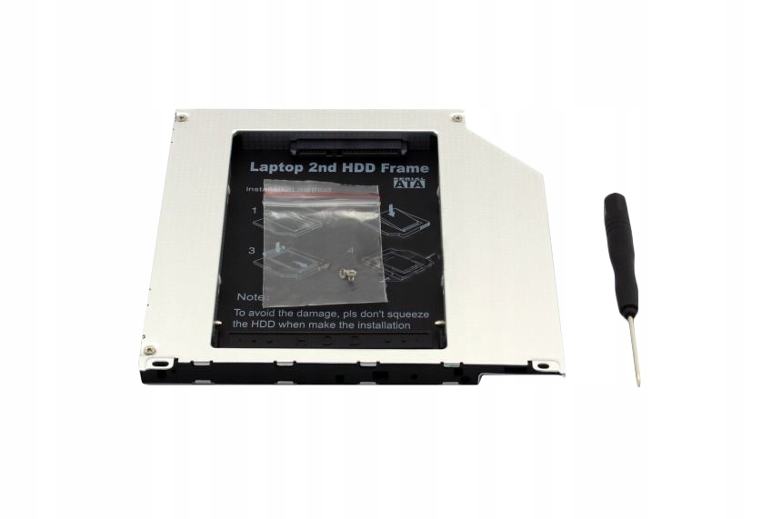 

Kieszeń Sata 9,5MM Na Ssd Hdd Do Apple Macbook