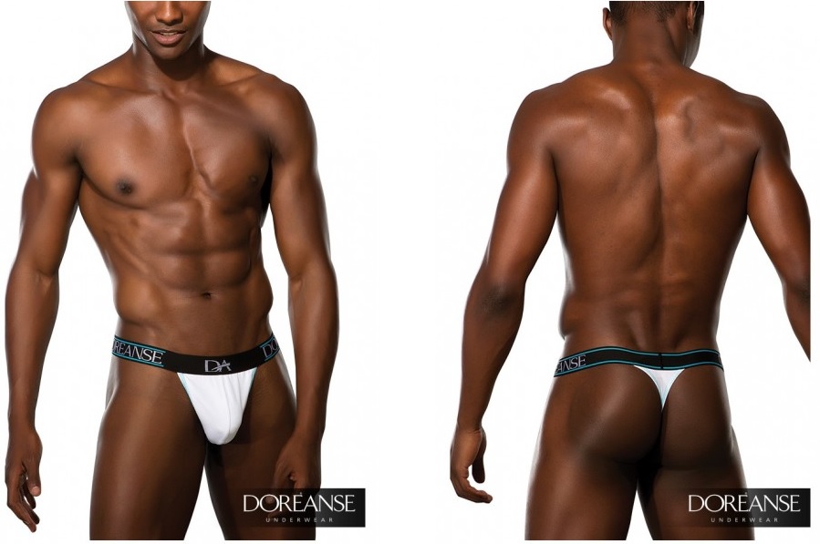 

Doreanse : Stringi męskie Tanga 1334 :s: Białe