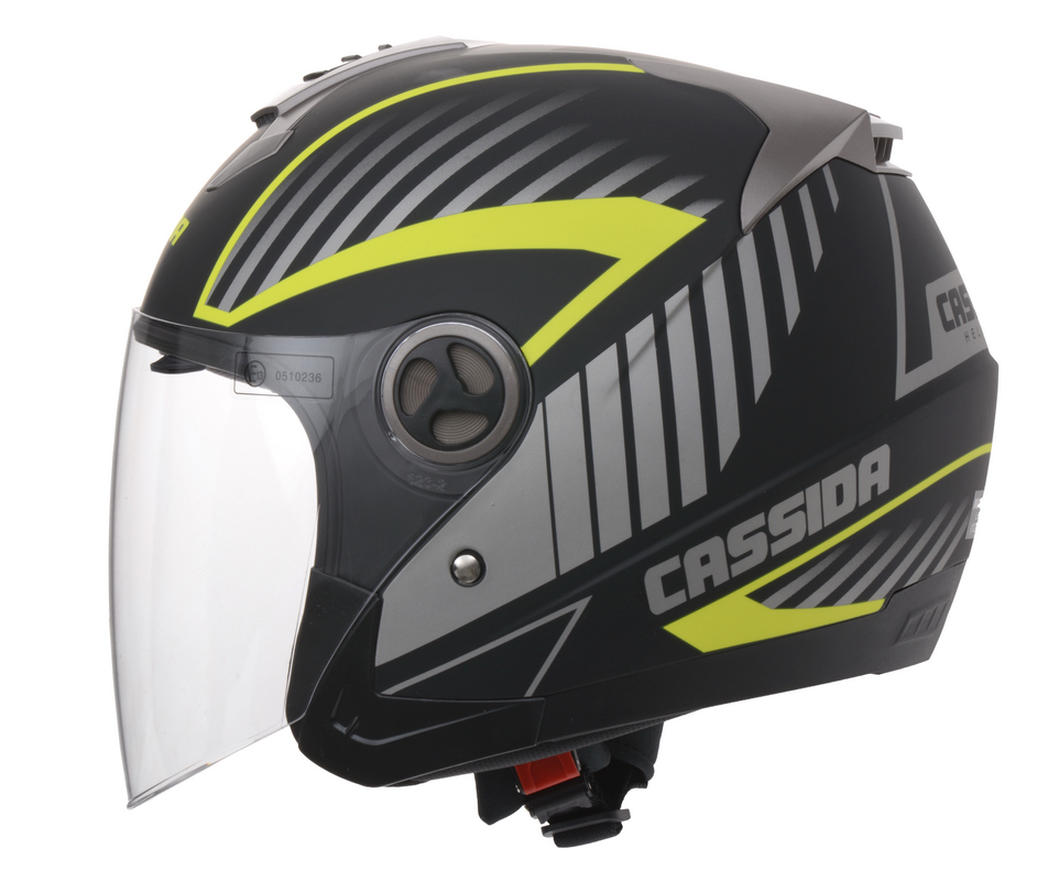 CZESKI KASK NA MOTOCYKL SOFT CASSIDA KOMINIARKA XS Typ Otwarte / Jet