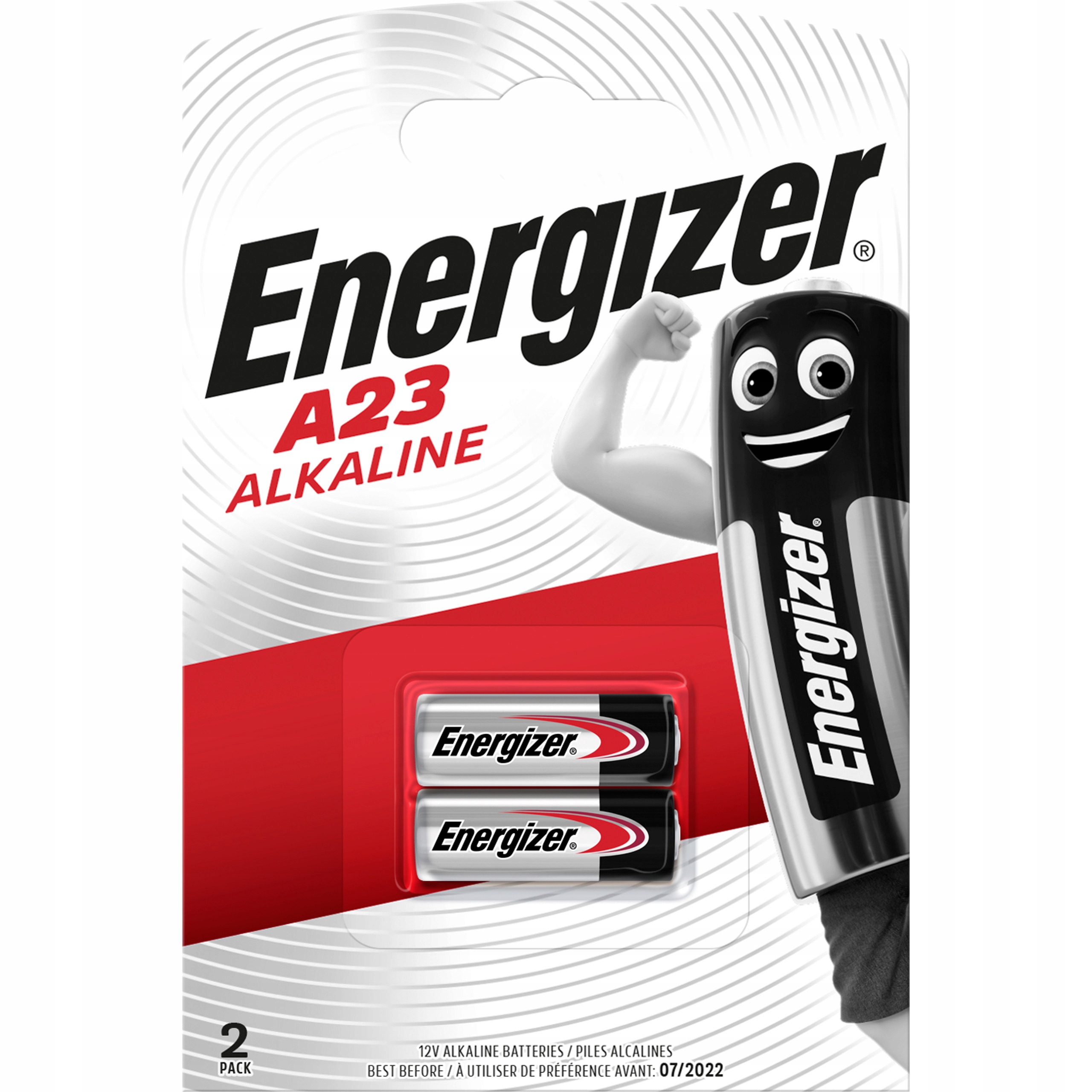 

2x Bateria Energizer A23 L1028 MN21 Alkaline 12V