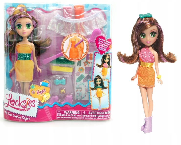 LALKA LOCKSIES PROJEKTANTKA KARI 17 cm BANDAI