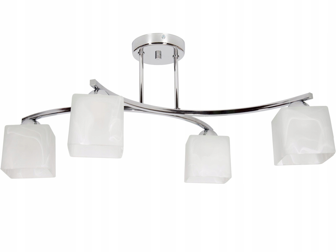

Sufitowa Lampa Wisząca Żyrandol Plafon Szklana Led
