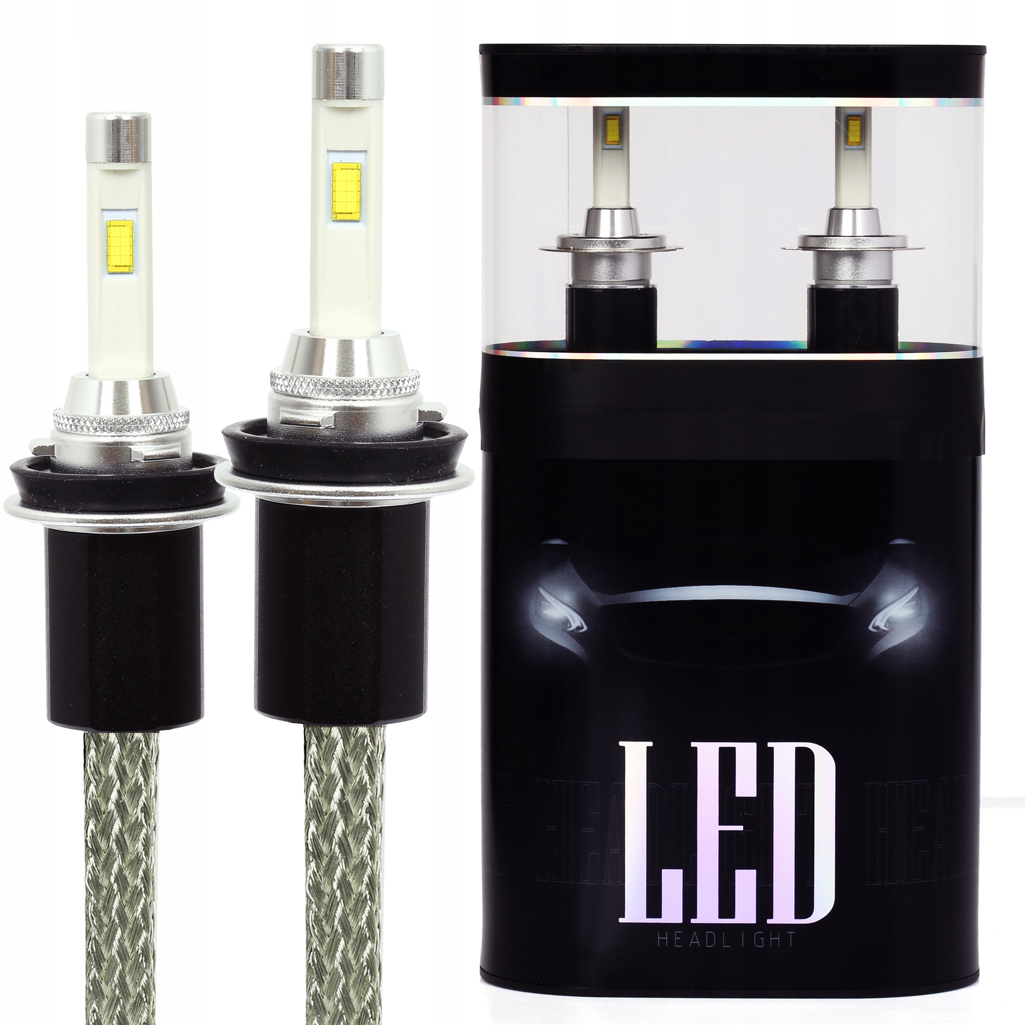 Led Žárovky H11 80W Cree R4 9600 TrueLM 12-24V