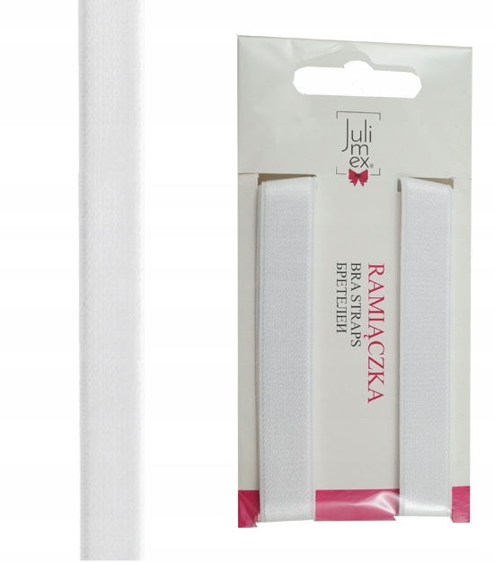 

Julimex Ramiączka Biały basic szer 10 mm RB-033
