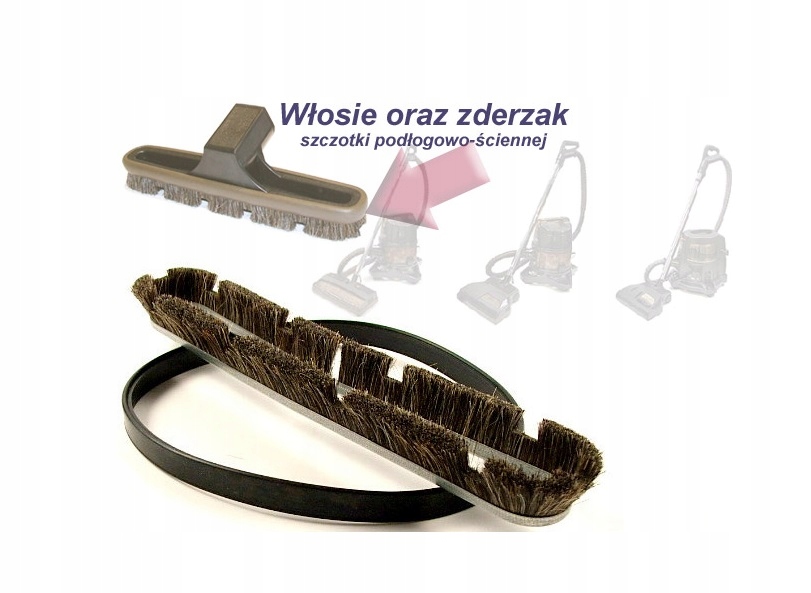

Włosie + zderzak szczotki 25cm Rainbow Oryginał