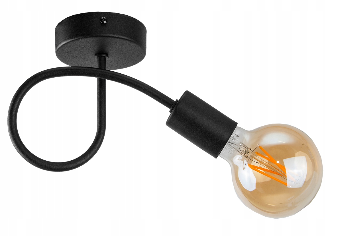 

Lampa Sufitowa Nowoczesna Skręt Loft Edison Led