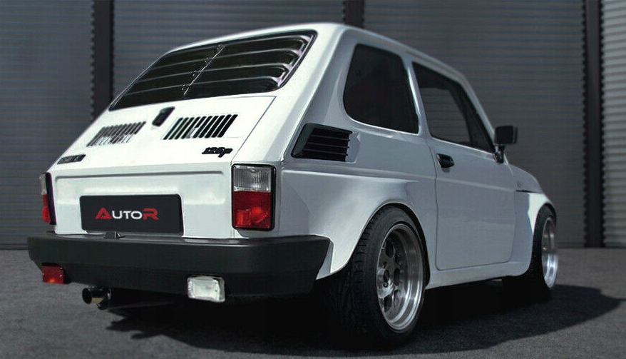 FIAT 126P MALUCH KRATKA NA SZYBĘ ,