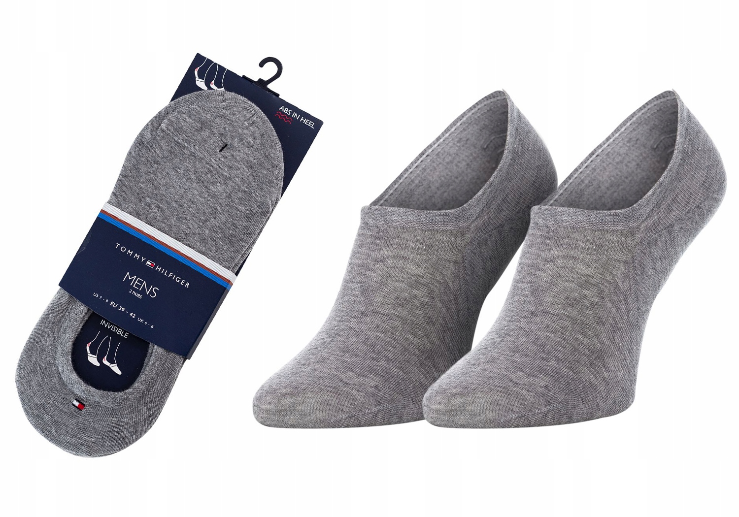 

Tommy Hilfiger Męskie Mikrostopki Footie 2P 43-46
