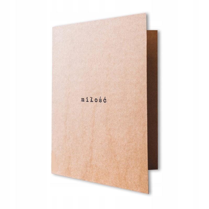 

Mini album Miłość 15x23cm Kraft 15X21cm
