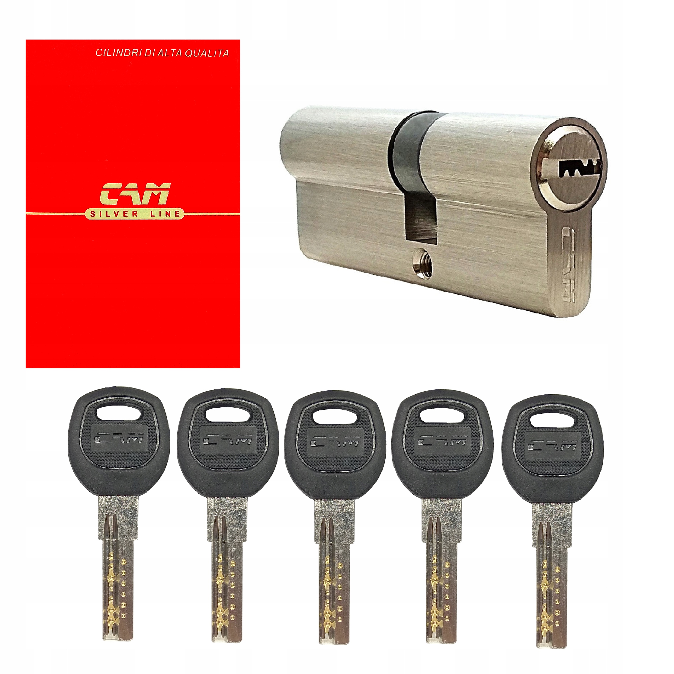 wkładka CAM 45/45 + 5 kluczy