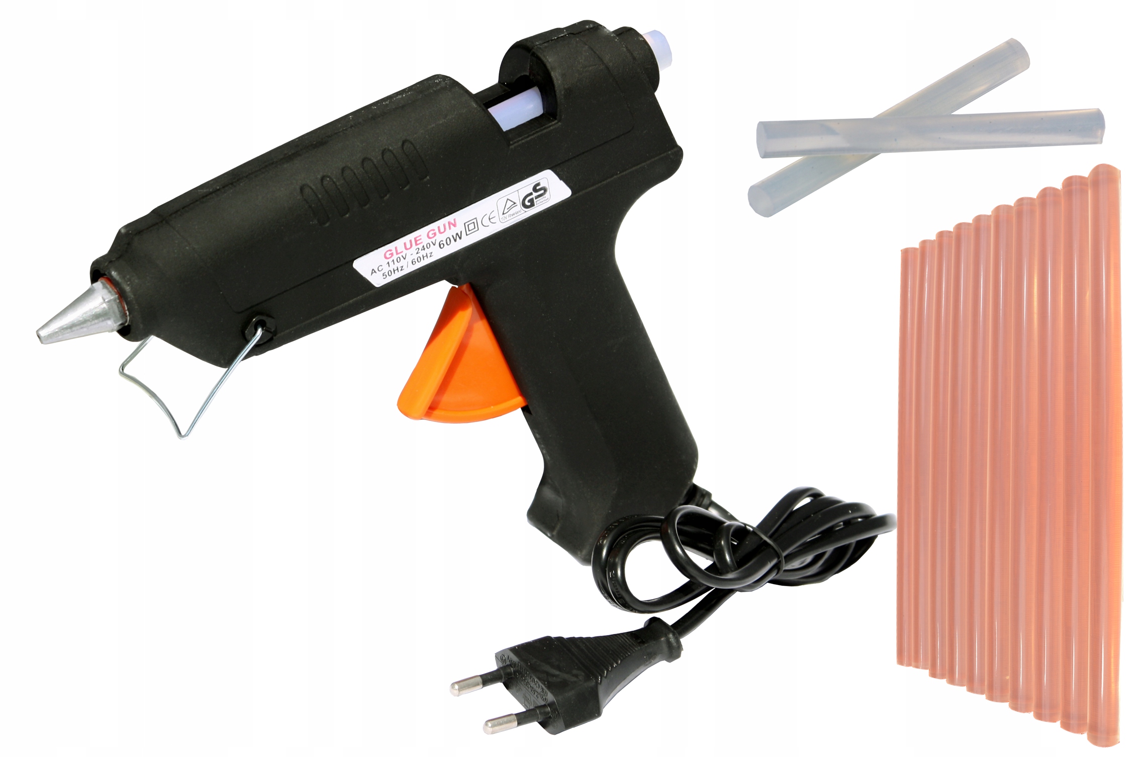 

Pistolet Do Kleju Na Gorąco 11mm 60W+2 Metry Wkład