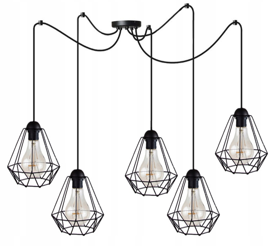 

Lampa Sufitowa ,żyrandol Do Salonu Pająk 100-9