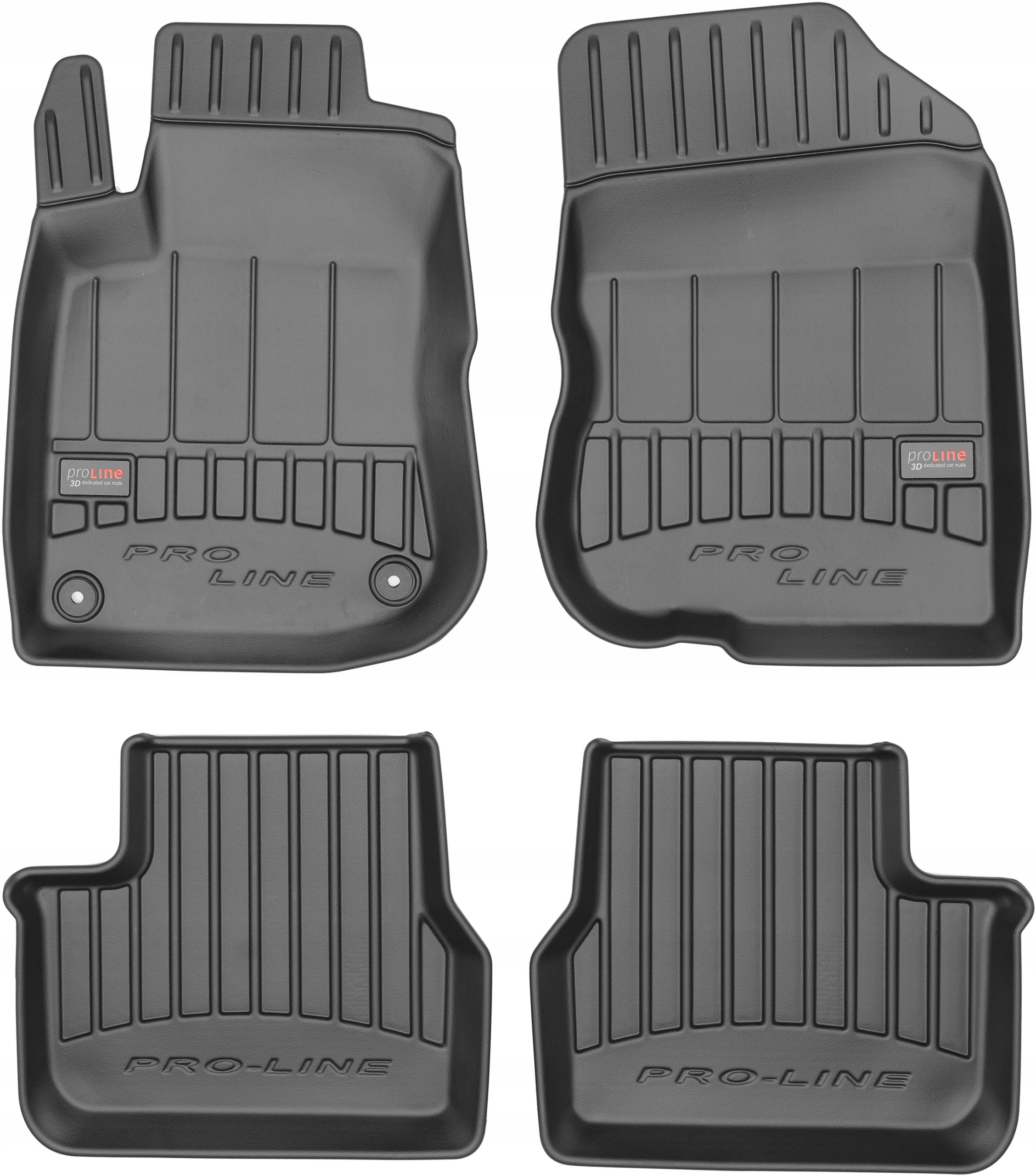 Gumové Rohože Proline Peugeot 208 A 2012-2019, Peugeot 2008 A 2013-2019,