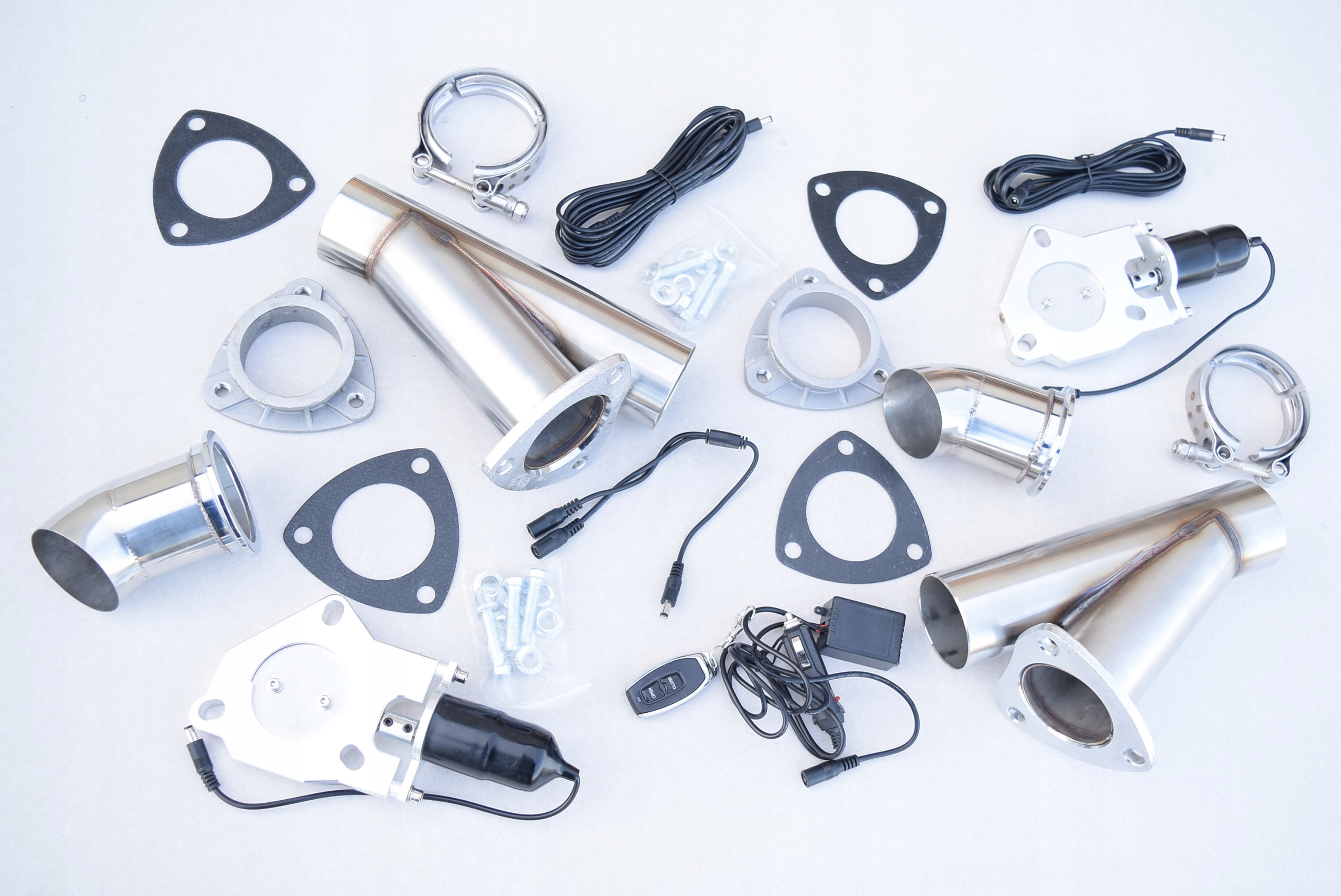 ELEKTRONICZNA PRZEPUSTNICA WYDECHU TUNING 76MM 3' Producent części Inny