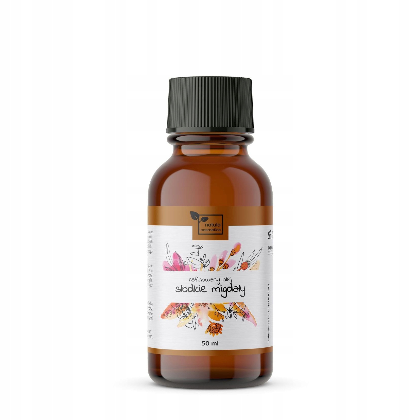 

Olej ze słodkich migdałów rafinowany 50ml Naturaln