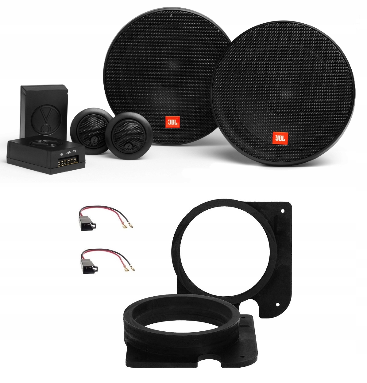 JBL Stage2 604C GŁOŚNIKI DYSTANSE VW GOLF 3 VENTO