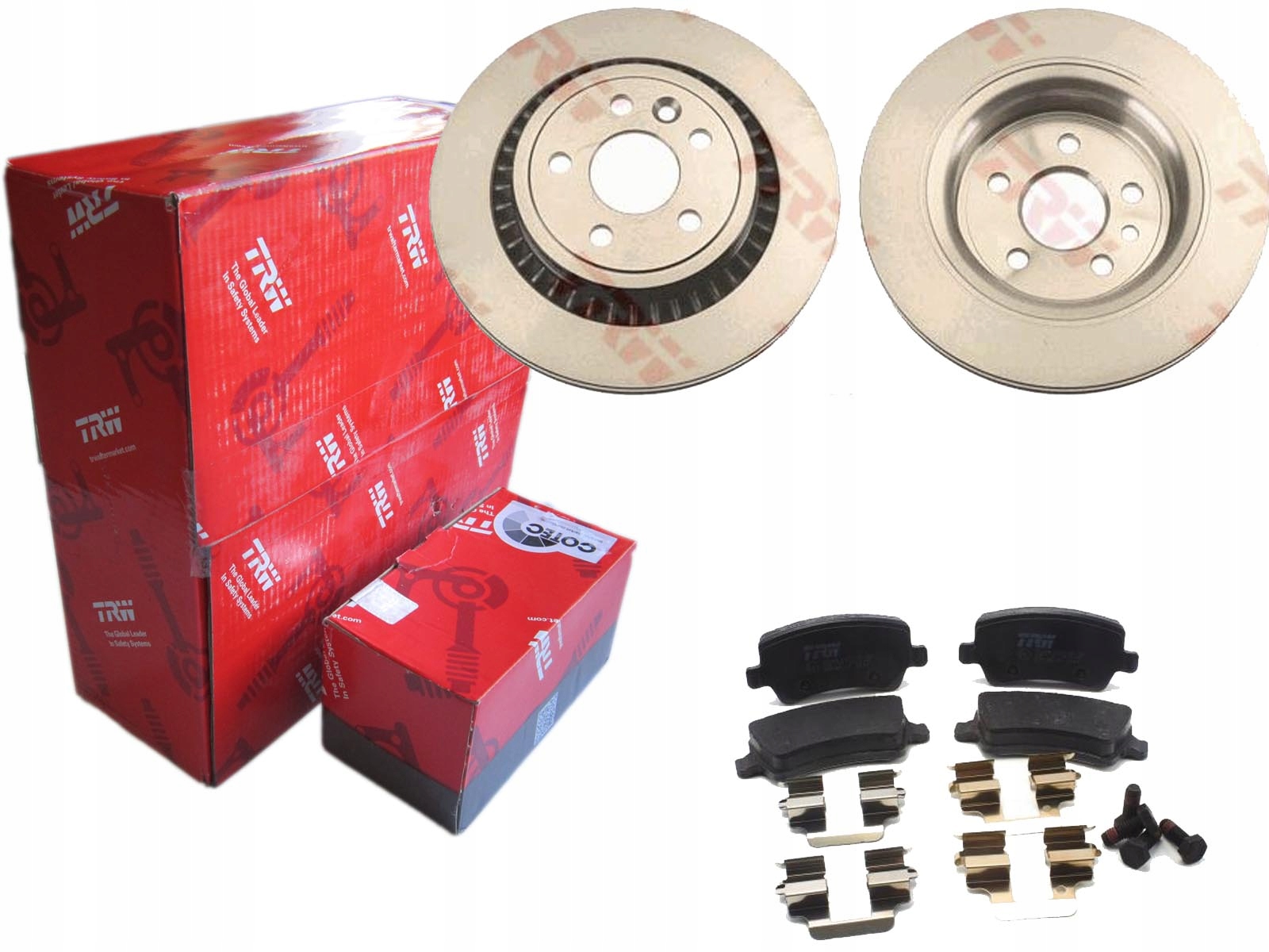 ДИСКИ TRW ЗАДНІ VOLVO XC60 302MM