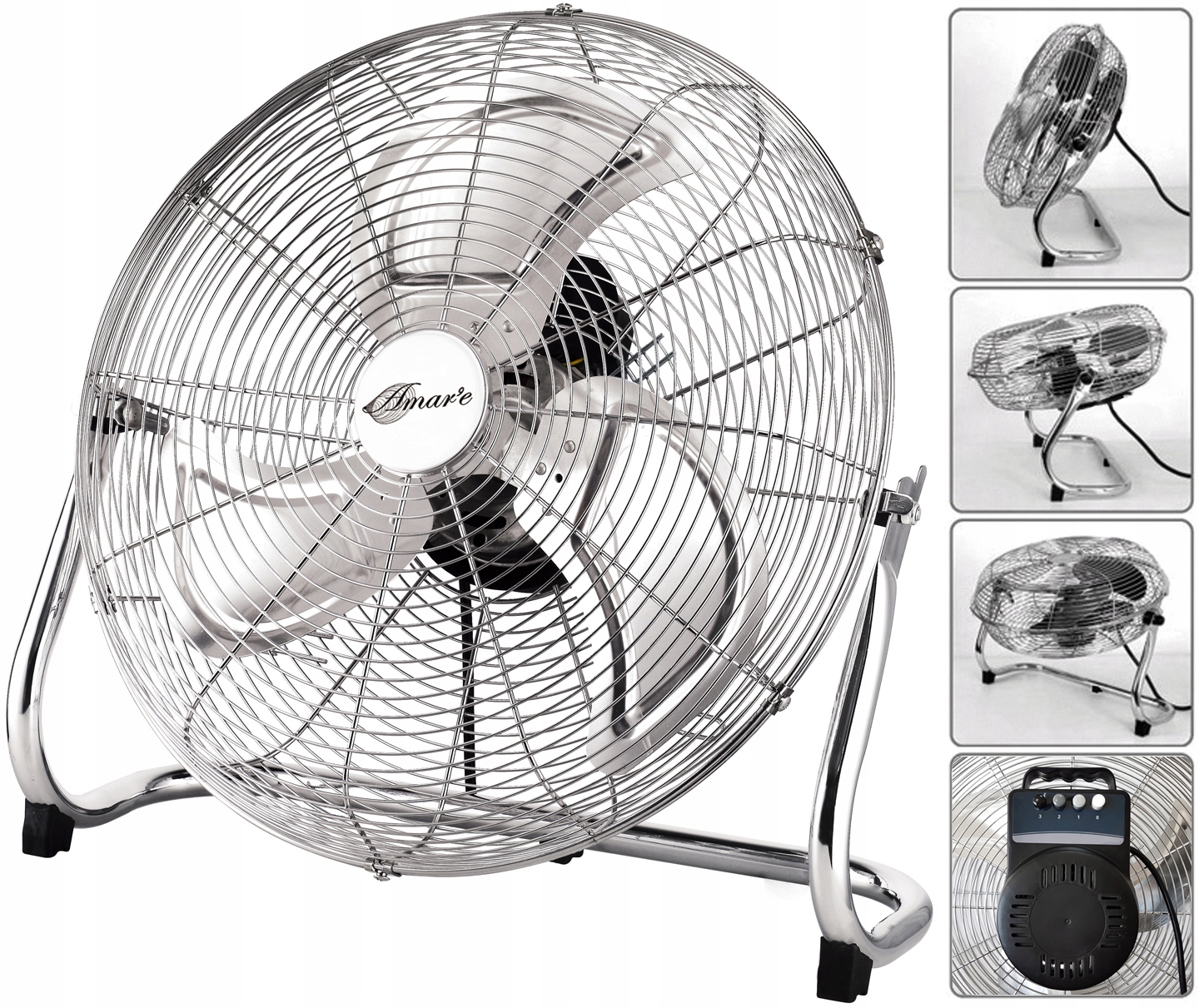 

Wentylator Podłogowy Cyrkulator duży 55cm Moc 150W