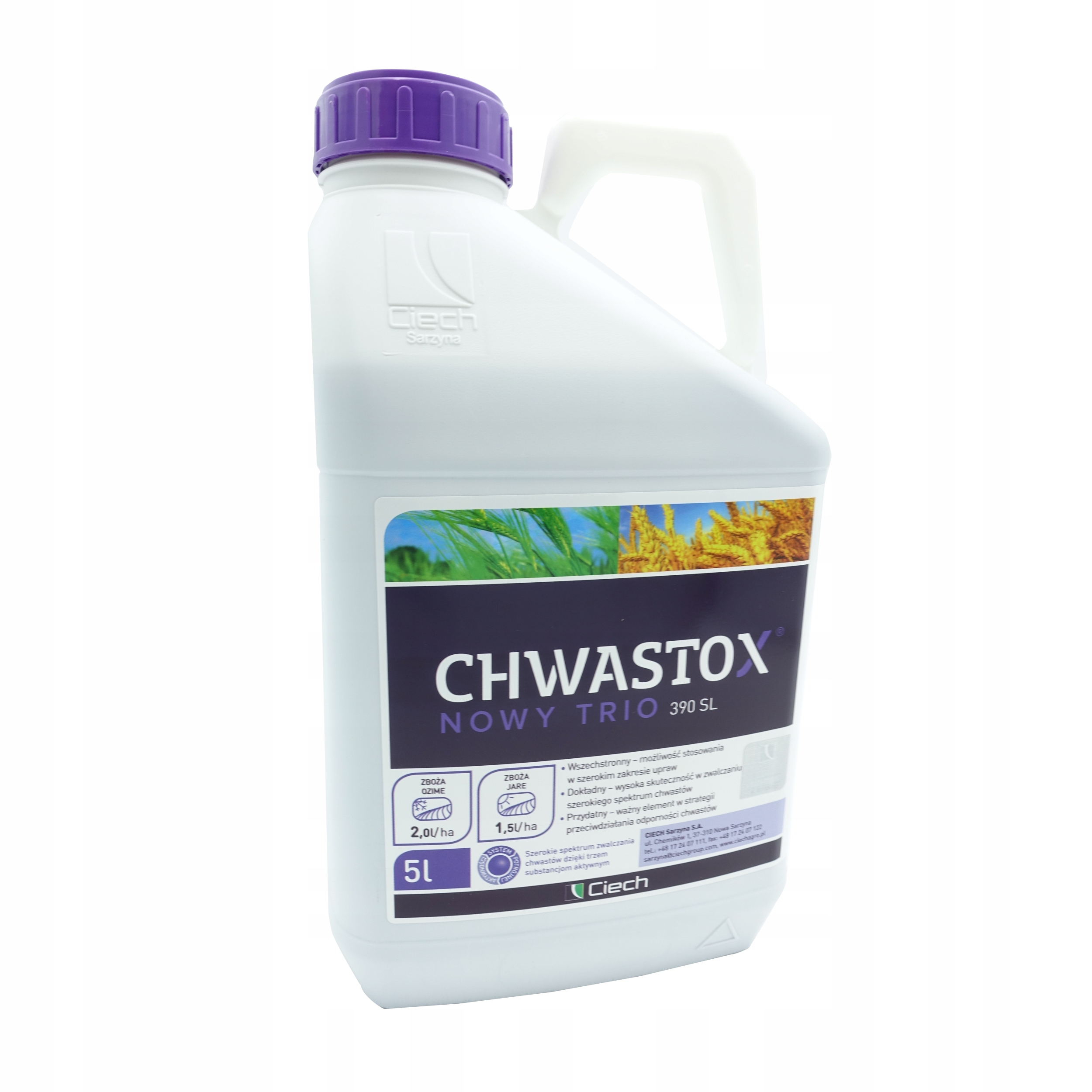 

Środek chwastobójczy Chwastox Trio 540 Sl 5 l