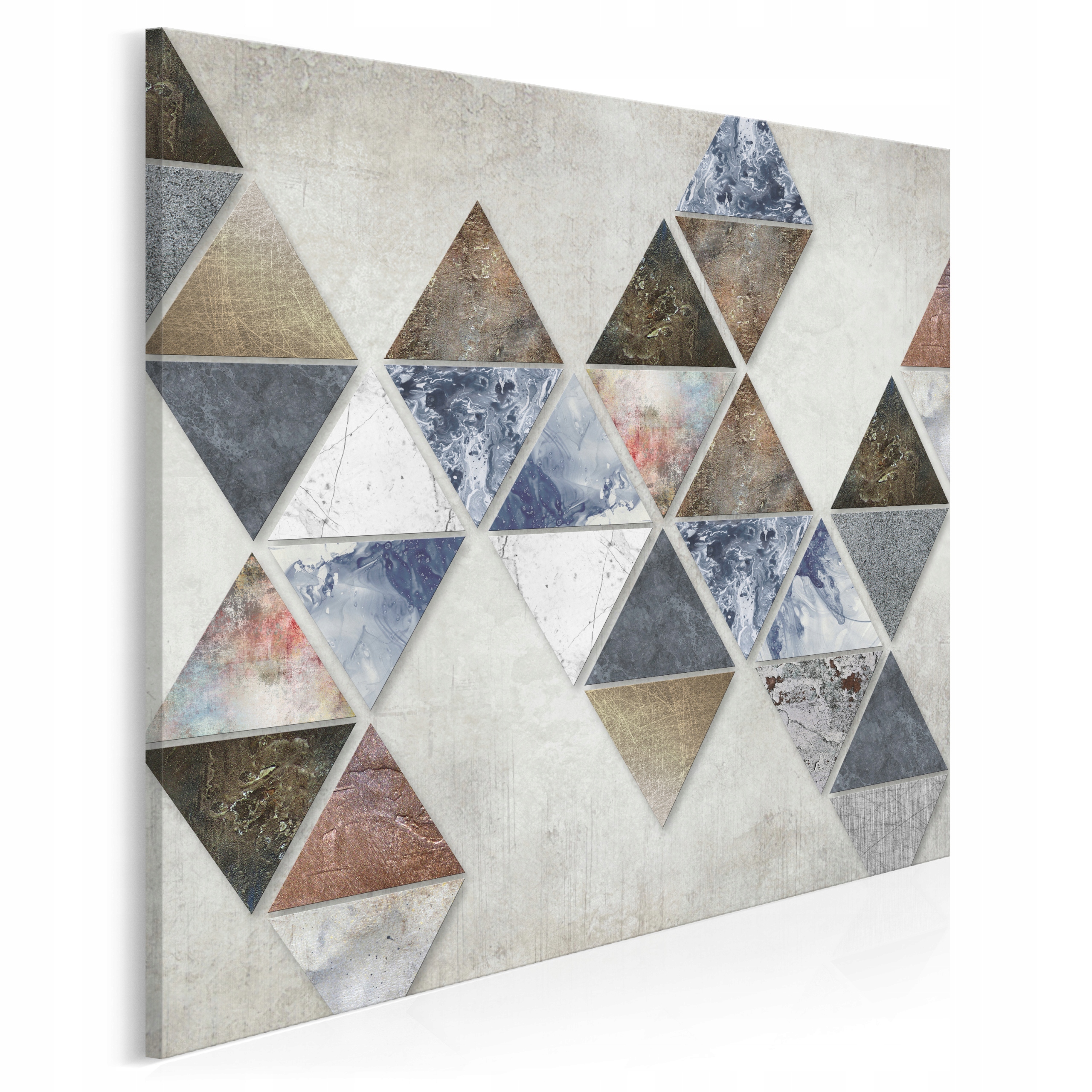 

57102 Obraz na płótnie Heksagonalny Loft