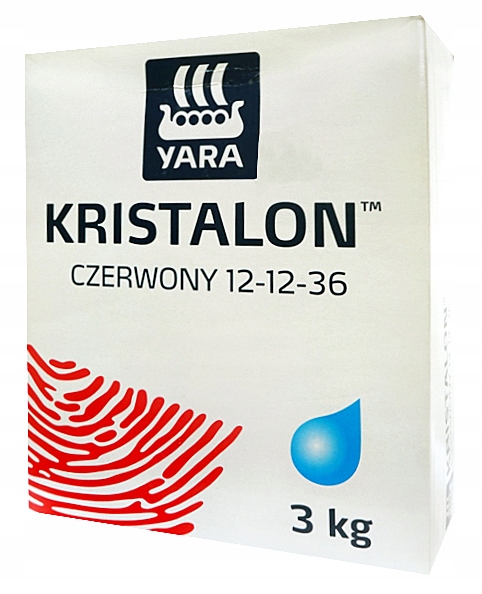 

Kristalon Czerwony nawóz 12-12-36 Na Kwiat 3kg