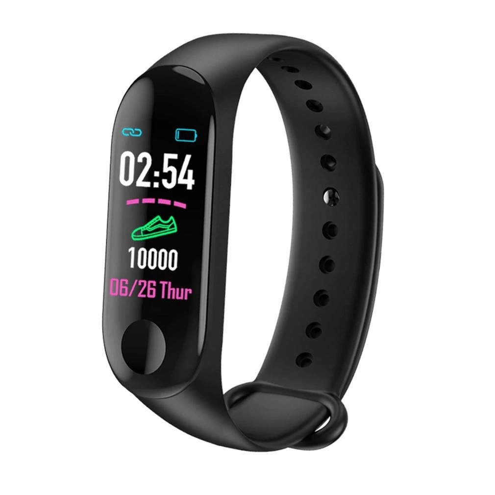 OPASKA SPORTOWA SMARTBAND SMARTWATCH M3 Sklep Opinie Cena w